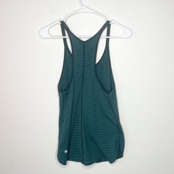 Lululemon Teal and Dark Blue Racerback Tank Top - Women’s size 6 - Picture 2 of 7